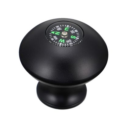 Trekking Pole Caps Universal Hiking Pole Caps Trekking Stick Tips with Compass for Walking Climbing Hiking Sticks Accessory