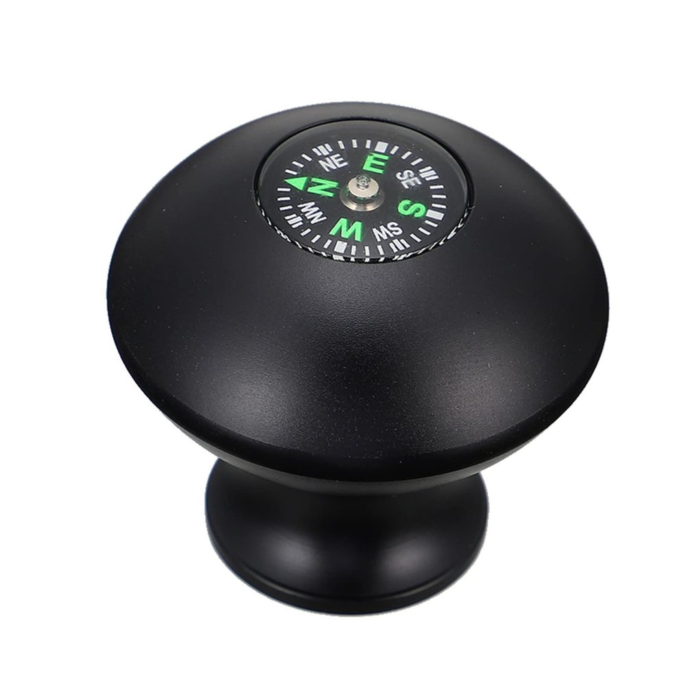 Trekking Pole Caps Universal Hiking Pole Caps Trekking Stick Tips with Compass for Walking Climbing Hiking Sticks Accessory