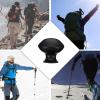 Trekking Pole Caps Universal Hiking Pole Caps Trekking Stick Tips with Compass for Walking Climbing Hiking Sticks Accessory view 4