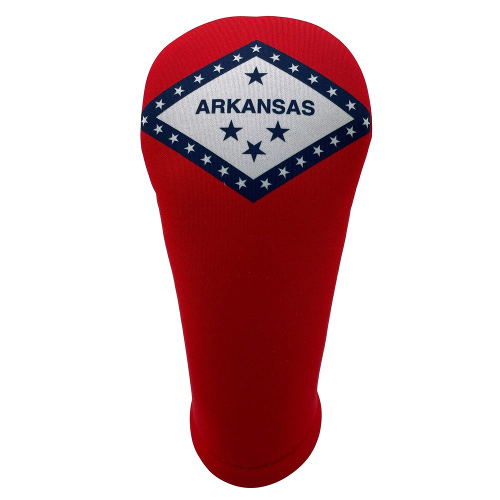 Arkansas State Flag Hybrid Club Headcover Handmade by BeeJos