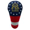 Georgia State Flag Driver 460cc Club Headcover Handmade by BeeJos view 1