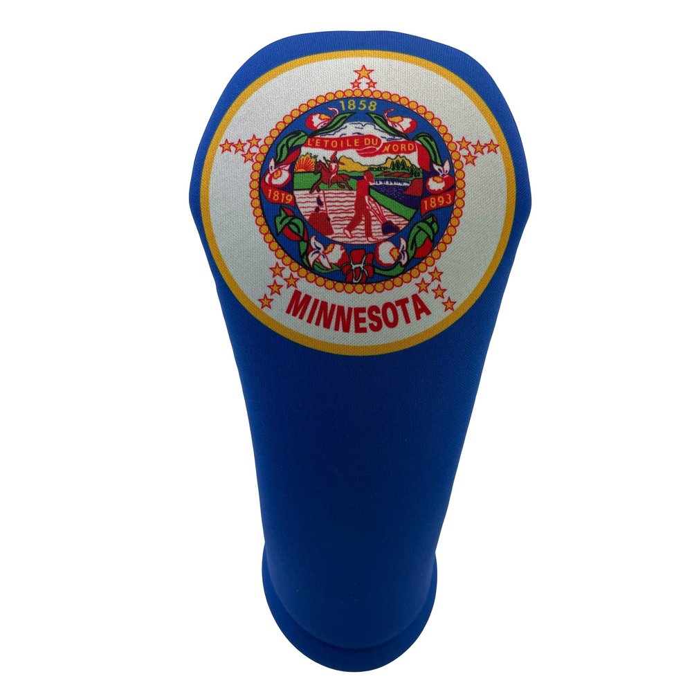 Minnesota State Flag Driver 460cc Club Headcover Handmade by BeeJos