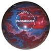 BuyBocceBalls - EPCO Candlepin Bowling Balls - Marbleized - Royal, Red & White (4 1/2 inch- 2lbs. 6oz.) - Single - Made in USA view 1