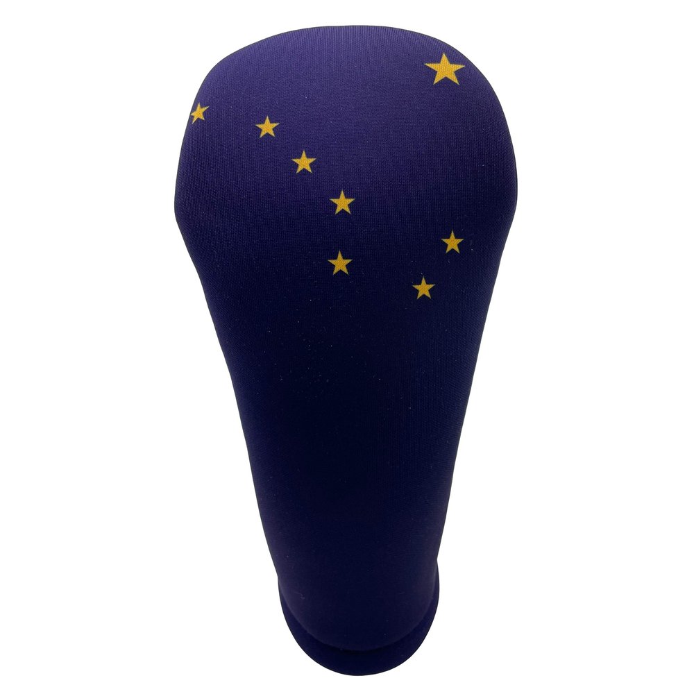 Alaska State Flag Hybrid Club Headcover Handmade by BeeJos