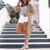 Misassy Womens Open Front Knit Sheer Cardigans Summer Boho Lightweight Long Sleeve Kimono Long Sweater view 2