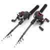 H/A New Lure Gun Grip Fishing Rod and Casting Wheel Set, Portable Telescopic Fishing Rod and Casting Wheel, Casting Set, Carbon Rod Set Bait 1-5g 1.5M 1.8M 1.9M ZYHYD view 1