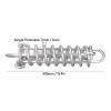 11x405mm Stainless Steel Spring Boat Anchor Dock Line Mooring Springs for Boat Marine Hardware view 4