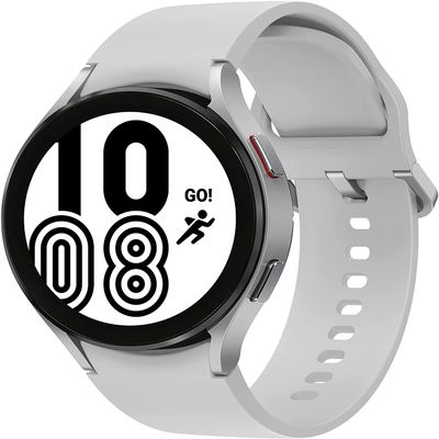 SAMSUNG Galaxy Watch 4 (44mm with LTE Support, Silver) (Renewed)