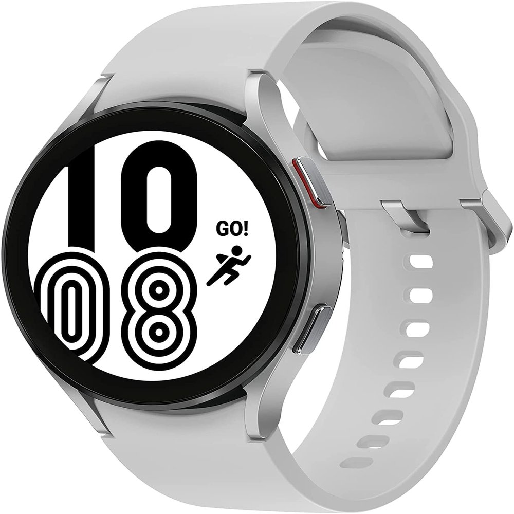 SAMSUNG Galaxy Watch 4 (44mm with LTE Support, Silver) (Renewed)