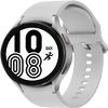 SAMSUNG Galaxy Watch 4 (44mm with LTE Support, Silver) (Renewed) view 1