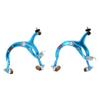 DIA-COMPE MX1000 Side Pull Caliper Brake Set (F+R) for Old School BMX, Blue, DP2508-FR view 1