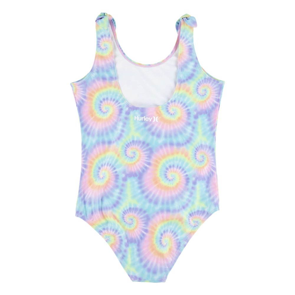 Hurley Girls' One Piece Swimsuit, Multi, Large US