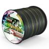 Ashconfish Braided Fishing Line- 8 Strands Super Strong PE Fishing Wire Heavy Tensile for Saltwater & Freshwater Fishing -Abrasion Resistant - Zero Stretch- 1000M/1093Yds 300LB Green Camouflage view 2