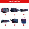 BEIJITA 20L Lightweight Foldable Waterproof Hiking Backpack, Packable Travel Daypack for Men Women (Dark Blue) view 4