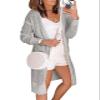 Misassy Womens Open Front Knit Sheer Cardigans Summer Boho Lightweight Long Sleeve Kimono Long Sweater view 1