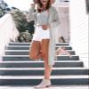Misassy Womens Open Front Knit Sheer Cardigans Summer Boho Lightweight Long Sleeve Kimono Long Sweater view 2