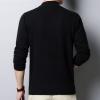 Kaxiya2021 Men's Slim Fit Turtleneck Sweater Casual Basic Thermal Kintted Pullover Lightweight Cotton Soft Solid Jumpers (Black,3X-Large) view 3