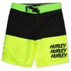 Hurley Boy's Color-Blocked Boardshorts (Big Kids) Black/Volt 20 Big Kid view 1