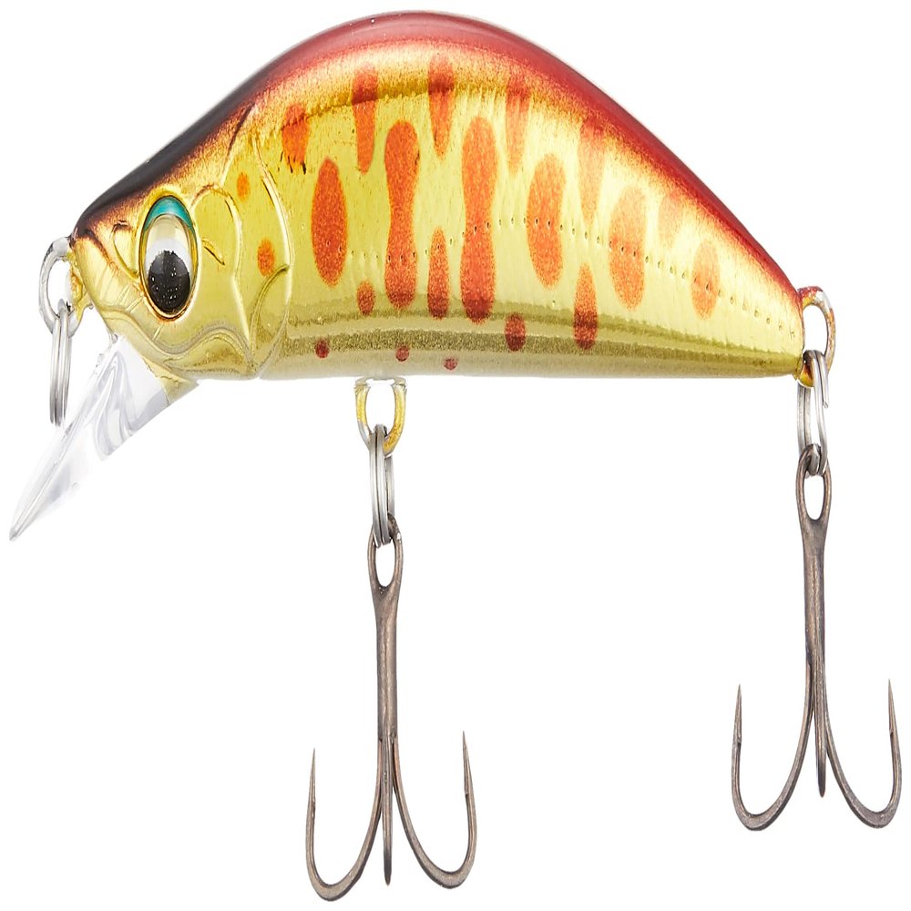 Major Craft Minnow EDN-45SS Eden Slow Sinking 1.8 inches (45 mm), 0.1 oz (3.0 g), 10 Red Gold Yamame
