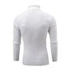 Kaxiya2021 Men's Slim Fit Turtleneck Sweater Cable Knit Thermal Pullover Regular Fit Casual Knitted Twisted Solid Jumpers (White,Medium) view 2