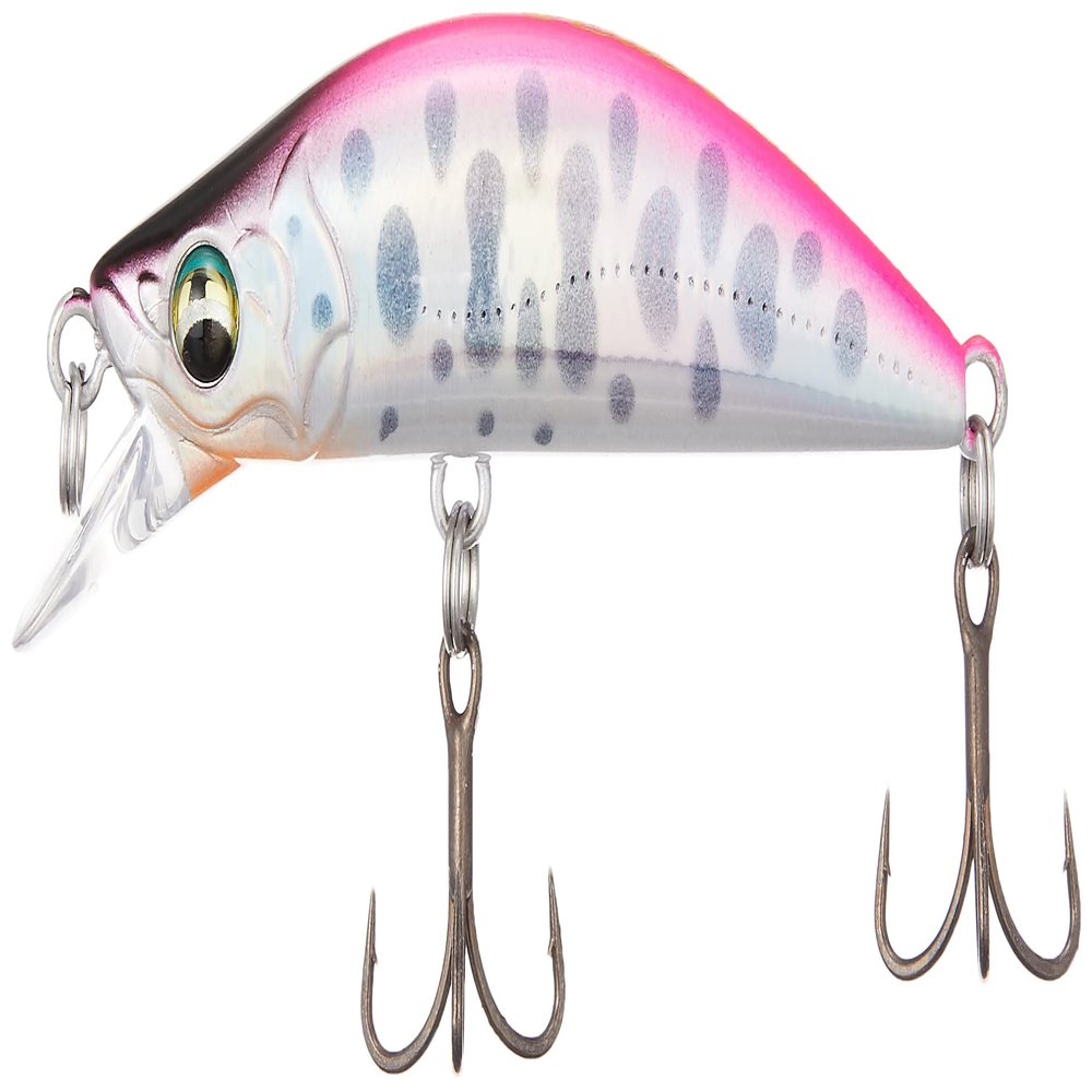 Major Craft Minnow EDN-45SS Eden Slow Sinking 1.8 inches (45 mm), 0.1 oz (3.0 g), 05 Laser Pink Yamame