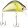 Major Craft EDN-45SS Minnow Eden Slow Sinking 1.8 inches (45 mm), 0.1 oz (3.0 g), 09 Gold Ayu view 2