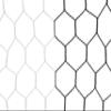 Kwik Goal Premier Hex Soccer Net, Black/White, 8H x 24W x 6D x 6B view 1
