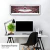 Chicago Blackhawks (center ice) - 40.25x13.75-inch Standard Framed Print by Blakeway Panoramas view 4