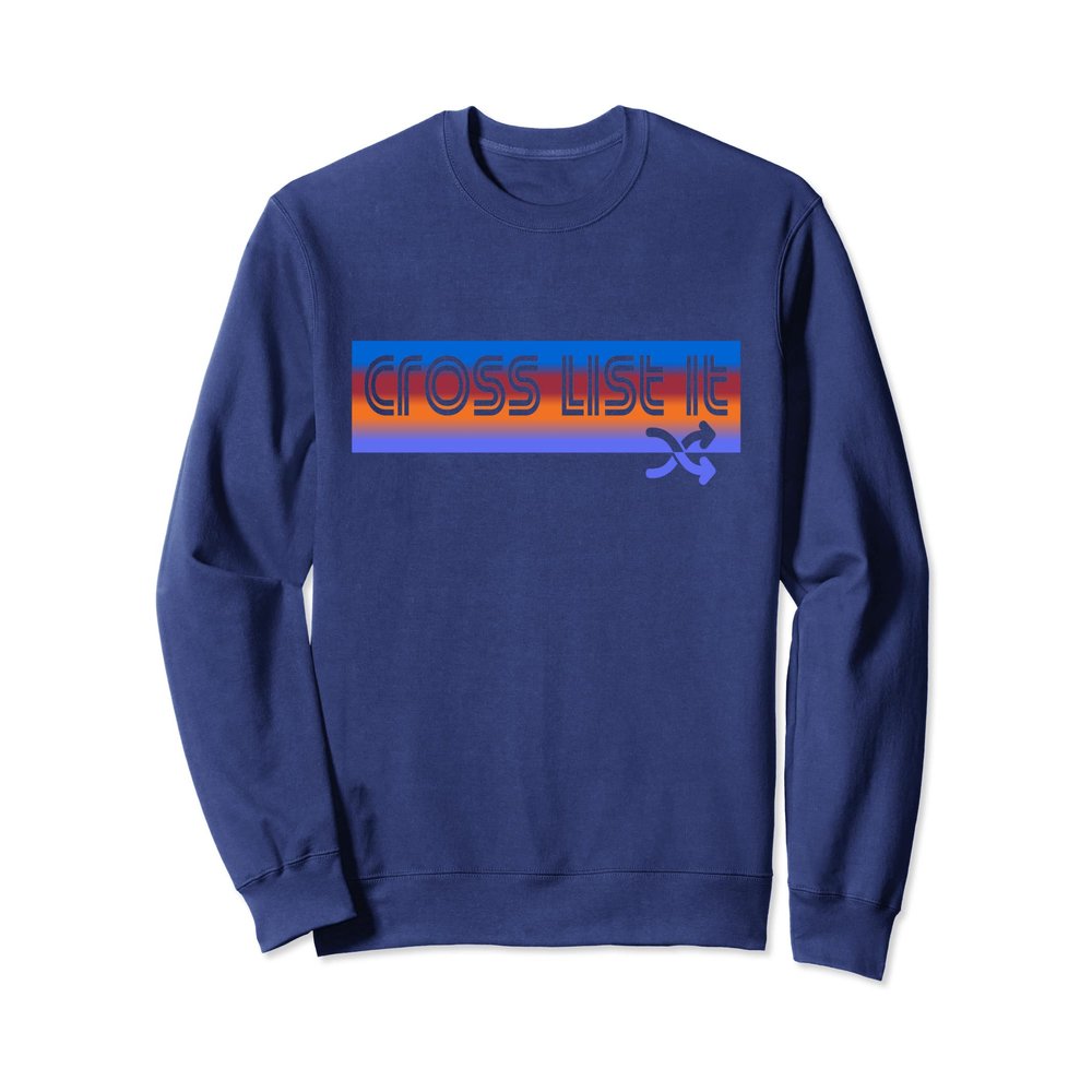 Cross List It Full Color Logo Sweatshirt