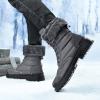 Snow Boots Men's Winter New Outdoor Plus Cotton Fashion Men's Boots Large Size Spot Men's Shoes view 3