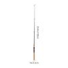 Adjustable Carbon Fiber Fishing Rod Compact Lure Fishing Pole Lightweight Tool for Shrimp Lure view 4