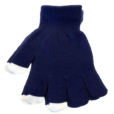 DAG Gear Magic Stretchy Touchscreen Gloves (Navy)