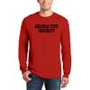 UGP Campus Apparel AL01 - Arkansas State Red Wolves Basic Block Long Sleeve T Shirt - X-Large - Red view 2