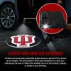 Sporticulture American Football Indiana Hoosiers Car Door Lights Logo Shadow Display - Officially Licensed Car Accessories - Show Your Team Pride - Battery Powered, Universal Fit view 3
