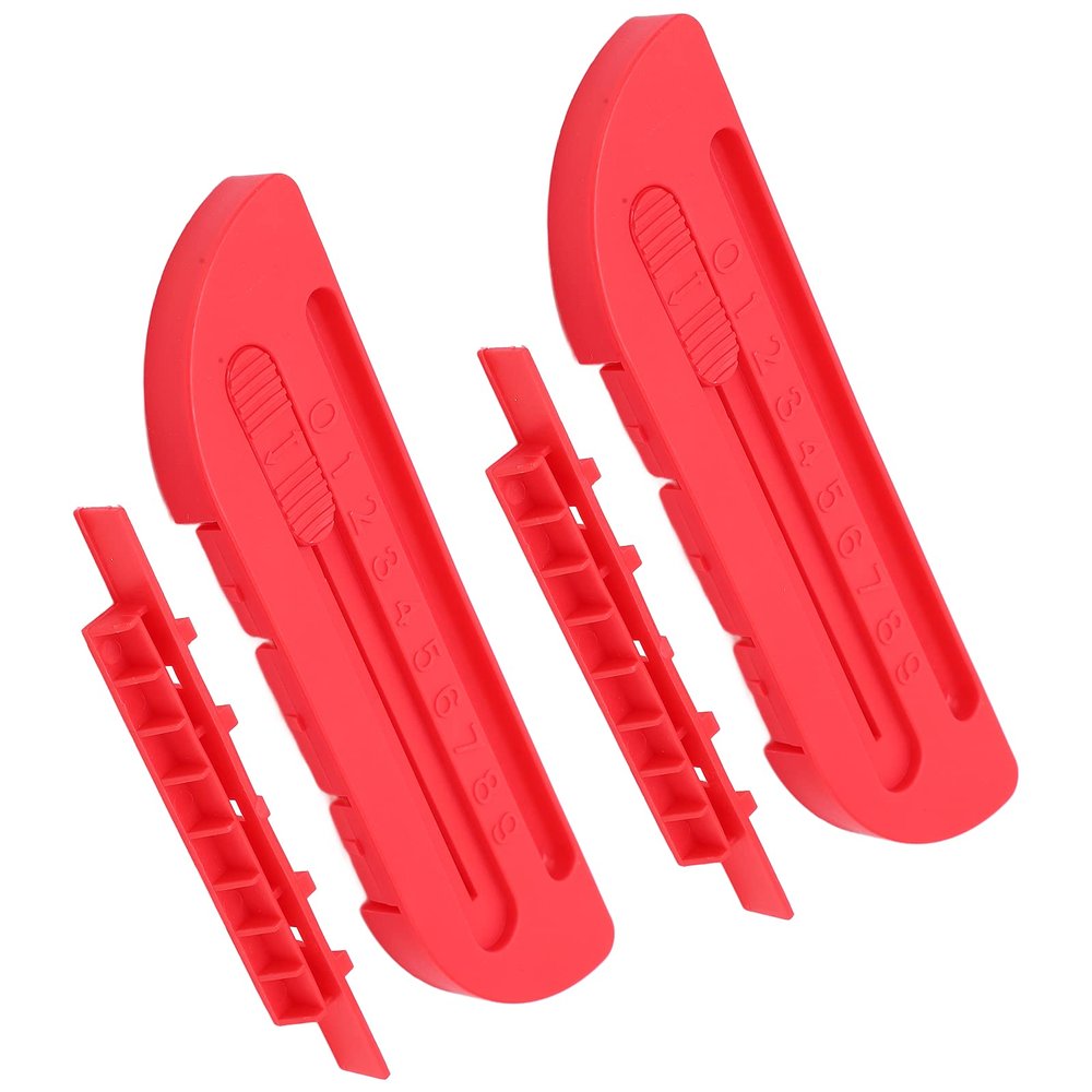 Shanrya Table Hockey Score Counter, Replacement Table Hockey Ball Stopper, Red