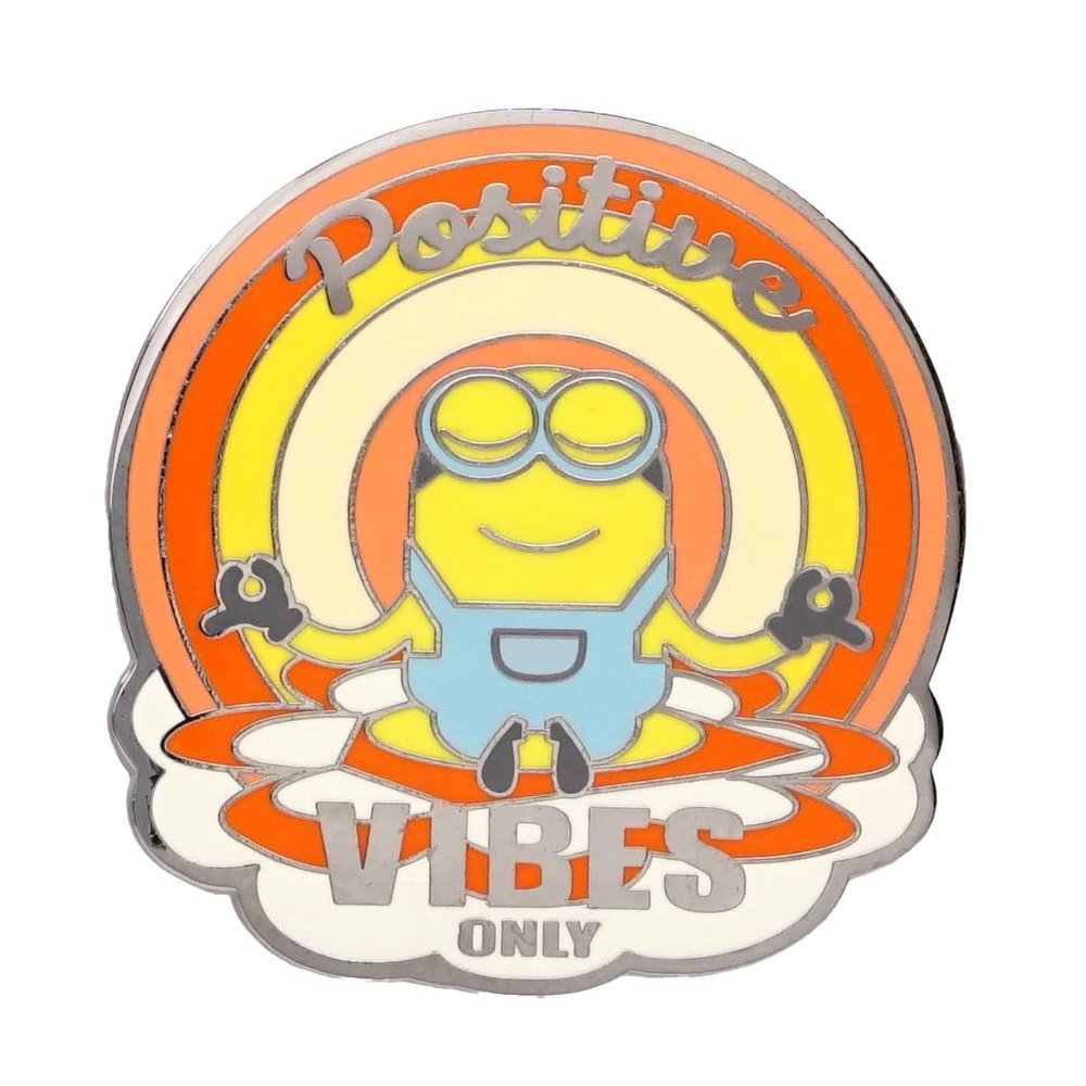 Minions Positive BOB Enamel PIN