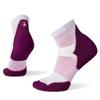 SmartWool Women's Run Targeted Cushion Ankle Socks, Purple Eclipse, Large view 1