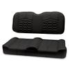 MODZ FS1 Custom Golf Cart Front Seat for Club Car Precedent/Onward/Tempo - [2004-Up] - Black Base - Cobra Pattern view 1