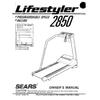 Icon Health & Fitness, Inc. Owner Manual 103708 Works W Life Styler 2850-831.296321 Treadmill view 1