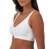 Bali womens Comfort Revolution Comfortflex Fit Wireless Df3484 Bra, White Aztec, X-Large US view 2