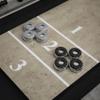 American Legend Stonebridge 9 LED Light Up Shuffleboard Table with Bowling view 3