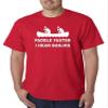 Trendy USA 198 - Unisex T-Shirt Paddle Faster I Hear Banjos Small Red view 1