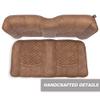 MODZ FS1 Custom Golf Cart Front Seat for Yamaha G29 Drive - [2007-2016] - [Add $40] - Brown Base - Honeycomb Pattern view 3