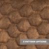 MODZ FS1 Custom Golf Cart Front Seat for Yamaha G29 Drive - [2007-2016] - [Add $40] - Brown Base - Honeycomb Pattern view 4
