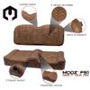 MODZ FS1 Custom Golf Cart Front Seat for EZGO TXT - [1995-Up] - Brown Base - X-Diamond Pattern view 2