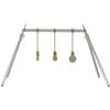 AR500 Steel Gong Target Set - Complete Ready to Shoot 1/2/3" x 3/8" Targets view 1