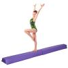 6ft/9ft Balance Beam for kids, foldable gymnastics beam for home, Folding Floor Gymnastics Equipment for Kids Adults,Non Slip Base Covered with PVC (6 FT) view 1
