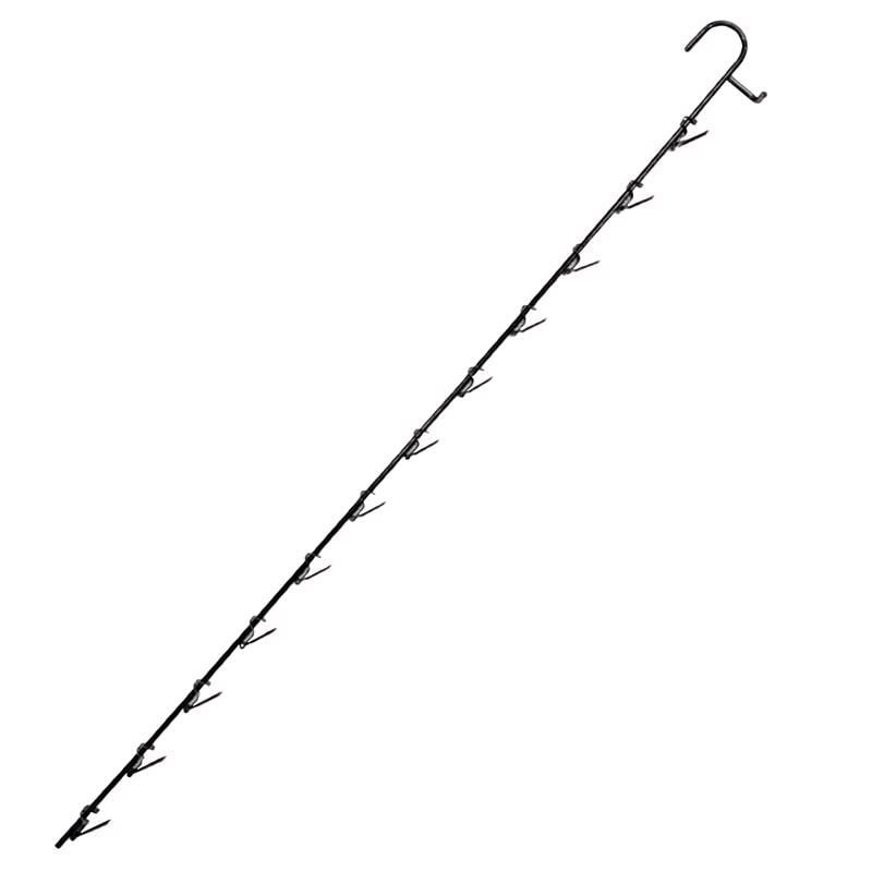 RETAIL FIRST INC Clip Strip Metal BLK 12P