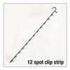 RETAIL FIRST INC Clip Strip Metal BLK 12P view 2