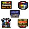 HVAC Stickers  Perfect for Any HVAC tech. Our Hard hat Stickers Include Images of HVAC Tools and Make Perfect HVAC Accessories. - Our Construction Stickers are Waterproof Vinyl Stickers. Pack of 14 view 2